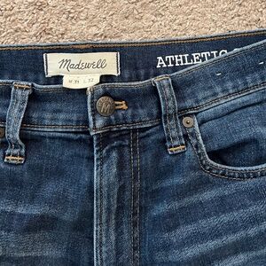 Madewell Mens Athletic Slim Jeans, Medium Wash 31W 32L $37 OBO